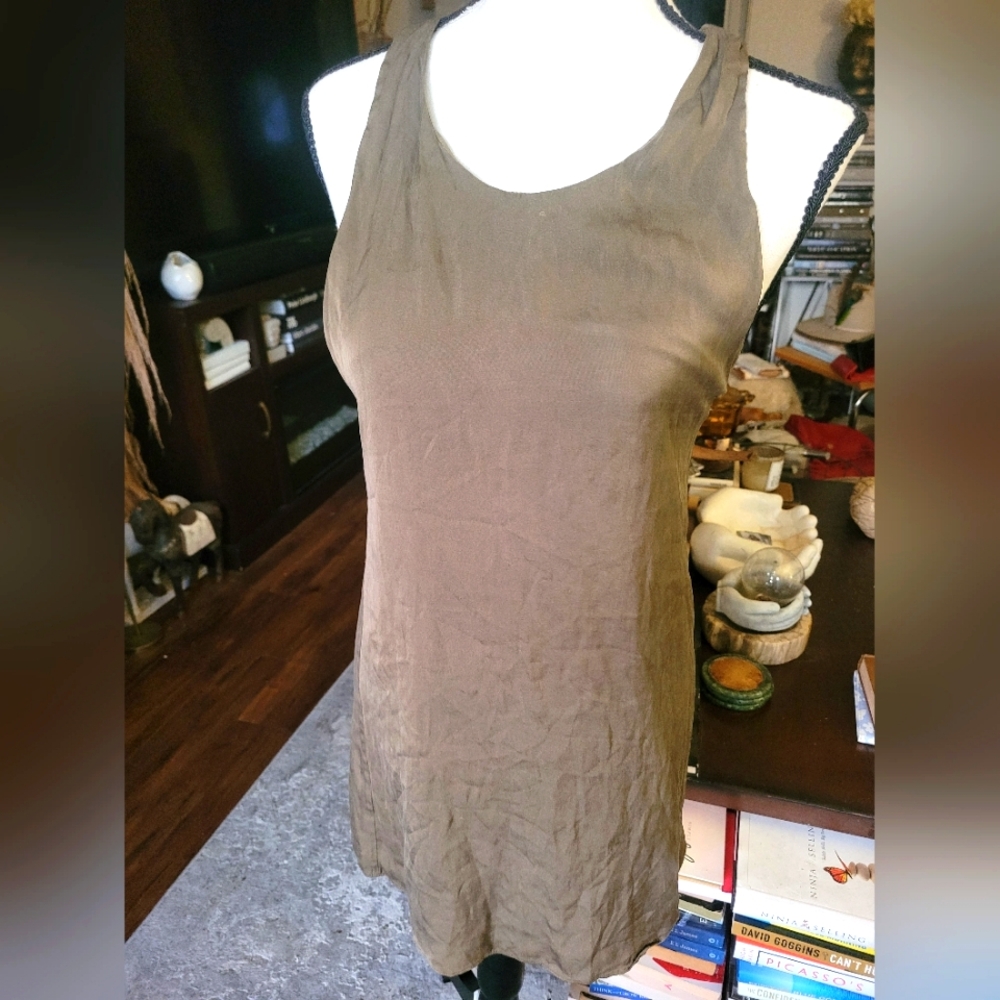 Alice + Olivia Brown Tank Top